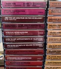 Success Motivation Cassette Tapes Collection Set Of 92 Unique Pieces Vintage