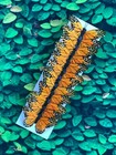 12 Feather Orange Monarch Butterflies 3inch- Artificial Orange Butterfly Picks
