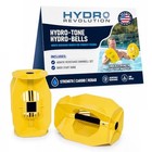 Hydro-tone Pool Exercise System Water Weights With Bells And Fins