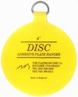 Large Invisible Disc Adhesive Plate Hanger Set - 4 Inch Wall Display Hooks  4 Pa