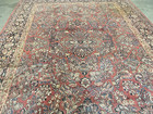 Antique Sarouk Oriental Rug 9  X 12 
