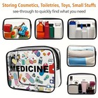 Large Waterproof Pvc Cosmetic Toiletry Bag Travel Organizer Women
