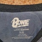 Lucky Brand David Bowie Ziggy Stardust Tour 1972-73 T-shirt Size 2x 2g