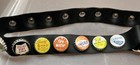 Vtg  Soda Pop Bottle Cap Belt Seat Belt Buckle Rubber Adjustable Small Unisex  2
