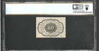Fr 1242 - 10c First Issue Plain Edges With Monogram  Pcgs  35  Ch Vf - At18