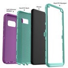 For Samsung Galaxy S8 Plus S8  S8 Hybrid Case Rugged Cover   Screen Protector