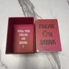 Freak Or Drink Drinking Adult Card Game - Get Drunk   Wild   Freaky 