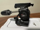Manfrotto 808rc4  3-way Pan And Tilt Head With Quick Release Black Made In Italy