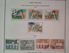 328  Great Britain 1984 Topicals Trains Stamps From Huge Stamp Collection Lot