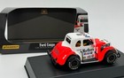 Pioneer Red   White  34 Ford Coupe Legends Racer 1 30 1 32 Scale Slot Car P181