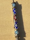 Vintage Imperial Russian 84 Silver Cloisonn   Enamel Needle Case    
