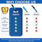 Ball Pump With Needle Storage never Lose Pin  Basketball Pump With 5 Needles