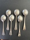 6 Pcs  Pat  Dec 28 1915 Wm Rogers   Son Aa  hampden  Pattern Soup gumbo Spoons