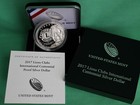 2017 P Lions Club Proof Silver Dollar Centennial Commemorative  1 Coin Box   Coa