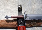 27  Authentic Hand-forged Carbon Steel Viking Sword  Collectible Sword  One Of A
