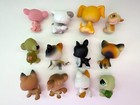 Littlest Pet Shop Lot Of 12 Dogs Cats Turtles Mice Authentic Lps