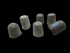 Collection Of Ancient Bronze Medieval Thimbles  Authentic Detector Finds