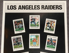 1992 Smokey Bear And Los Angeles Raiders Special Teams Poster 16 X 22 Tim Brown