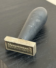Seal Stamp Post Office Ussr 1950s Recommande