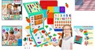 Lightweight Magnetic Fraction Learning Manipulatives For Effortless Math Skills