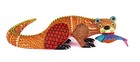 Oaxacan Wood Carving Lauro Ramirez Otter Fish Mexican Folk Art Alebrije Oaxaca
