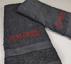 You Dried Elden Ring Towel Set - 2 Pack Dark Souls Bloodborne Inspired Gaming To