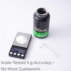 5g Creatine Scoop White Measuring Spoons For Supplement Powder 3 Pack