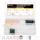 190pcs Fuel Line Retainer Clip Assortment For Ford Clips Asssortment - 190pcs