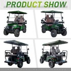 Free Ship 2026 Golf Cart 4 Passenger Seatstreet Legal Evolution Green Version