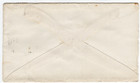 C 1863 Postal Cover-washington Dc Socked On Nose Cancel-free Shipping