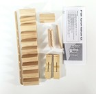 Dollhouse Narrow Stairs Stairway Kit Houseworks Top Landing Parts 1 12 Scale