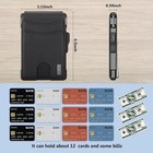 Minimalist Slim Wallet For Men  Credit Card Holder   Money Clip Wallet For Men