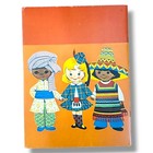 Dolls Of Other Lands Uncut Whitman 1960s Cultural Costumes 42 Outfits Myers Art