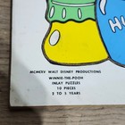 Vintage 1975 Walt Disney Winnie The Pooh Inlay Puzzle Wood Toy
