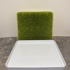 Boon Lawn Green Grass Countertop Drying Rack holder For Baby Bottle 13 x11  Euc