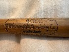 1910 s Eddie Collins 40 Ec J f  Hillerich   Son Louisville Slugger 34 Decal Bat