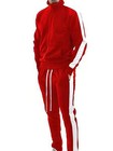 Mens Slim Fit Hoodie Tracksuit Top   Bottom Joggers Set Full Zip Gym Sport Suits