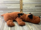 Vintage Pound Puppies Puppy Tonka Large 18     Brown Blackstuffed Plush Clean