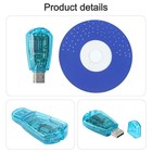 Sim Card Reader Usb With Blue Port For Quick Copy And Backup Of Contacts