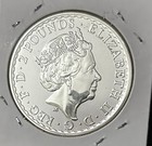 2022 British Britannia 2 Pounds  1 Oz  999 Fine Silver  Unc bu