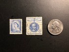 Us Postage Stamp   New Zealand Vintage  Of 2 Stamps Over 65 Years Old