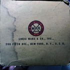 Vintage 1950 s Marx Wind Up Sparkling Climbing Tractor W  Box