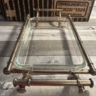 Vintage Maurice Duchin Inc  Silver Plated Bamboo Design 2 Quart Casserole Tray