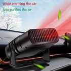 Car Heater 12v Portable Electric Heating Fan Defogger Defroster Demister