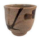 Hamada Shoji                 Lnt Japanese Mashiko Studio Pottery Teacup Yunomi Broken Cane