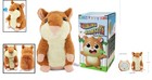Engaging Talking Hamster  Plush Toy Repeats Everything  Perfect Gift For Ages 3 