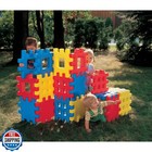 Little Tikes Big Waffle Block Set - 18 Pieces  Blue red yellow
