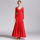 New Adult Latin Tango Waltz Ballroom Practice Dress Modern Dance Rhythm Ballroom