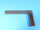 8  Stanley Number 10 Inlaid Try Square W  Rosewood Infill In Cast Iron Frame