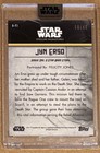 2021 Star Wars Topps Stellar Signatures Auto Felicity Jones 8 40 Sealed Jyn Erso